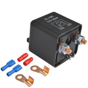 200A Starter Relay 4 Pin Split Relays Switch 12V 24V 48V Continuous Heavy Duty SPST High Current Car Starter On Off Control