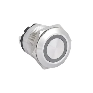 20A 19mm Large Current Illuminated Metal Momentary Latching Push Button Switch