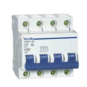 20A 40A 60A 63A Automatic MCCB Electrical Circuit Breakers for Motor Protection Factory 1P 2P 3P 4P 50/60 Hz