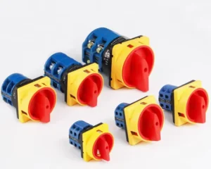 20A Plastic Selector Universal Changeover Rotary Cam Switch LW26 10 2 2P 8 9 10 12 Position 3 Way Knob Changeover Switch