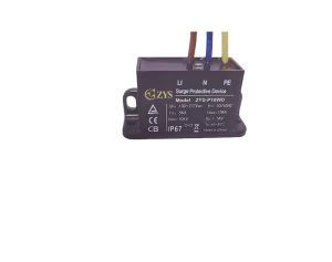 20KV 20KA Surge Arrester Protective Device LED Surge Protector Surge 10kv SPD 110vac Strike Counter