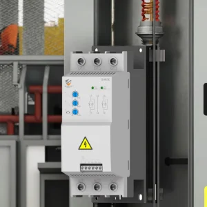 220 480V Three Phase 1.5KW Solid State Bypass Soft Starter IP20 Protection for Motors Built In Reduced Voltage AC Electrician’s