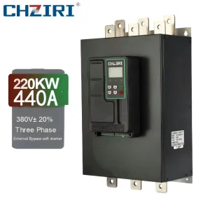 220KW 3Phase 50-60HZ Solid-State Soft Starter Red Voltage Starter for AC Drive 380V