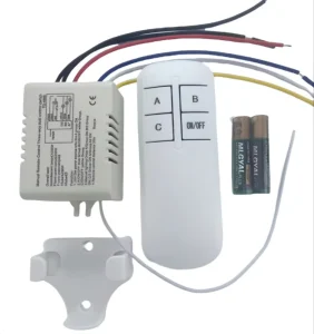220V 10A Intelligent Auto Wireless Lighting Remote Control Switch 100m Range Multi Channel Compatible Battery Smart Home System