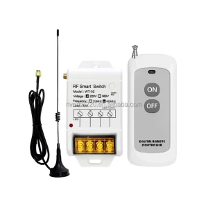 220V 12V 48V Wireless Remote Control Switch 433Mhz Remote Control Switch Smart Switch Remote Control for Lamp Water Pump Motor