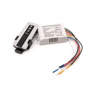 220V 3 Channel Wireless Digital Remote Control Switch for Lamp Light
