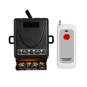 220V 30A Relay Wireless RF Remote Control Switch 1 Transmitter+ 1 Receiver 433 MHz Remote Controller