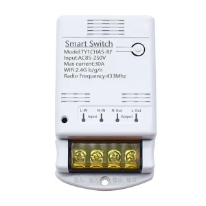 220V 30A Tuya Smart Switch Wireless Remote Control Relay Module Breakers RF433Mhz Controller Work With Alexa Google Home
