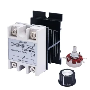 220V 380V 40A Adjustable Solid State Relay Voltage Control SSR
