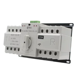 220V 380V Three Phase Automatic Transfer Switch NLQ3 125 4P 125A 100A 80A 63A Dual Power ATS 4P CB Type 20kA Breaking Capacity