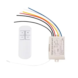 220V Intelligent Wireless Lighting Remote Control Switch 10m~50m Range 10A Multi Channel for Home Auto Smart Home System