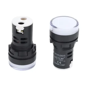 220V Low Voltage Indicator Light Multi-color Optional Signal Light 22mm Low Voltage Industrial Indicator Light