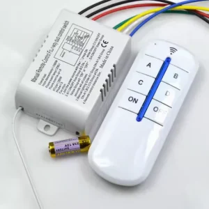 220V Remote Control Switch for Lighting Four Channel One Channel Two Channel Remote Control Switch