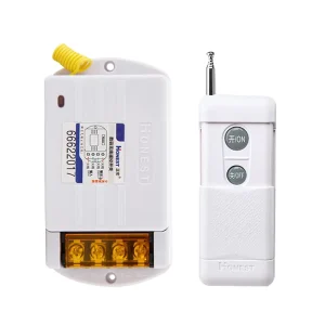 220V Through Wall Signal Long Distance Wireless Remote Control Switch Intelligent Code for Water Pump Electrical Equipment 40A