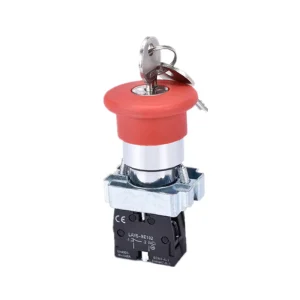 22mm 10A IP65 Latching Momentary Plastic Push Button for Harvesting Equipment Control Panel