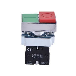 22mm 10A IP65 Plastic Momentary Latching Push Button for Refrigeration System Control Station