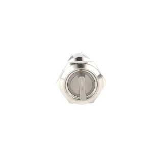 22mm 2 Way Selector Switch 1 NO 1 NC Momentary or Latching 2 Position Rotary Switch CE Stainless Steel 5A IP65 Switch Knob 250V