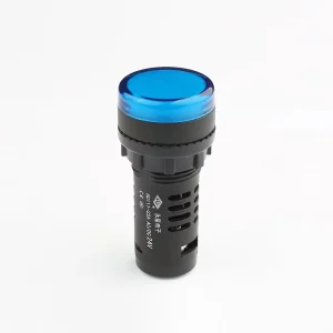 22mm Blue Indicator Light Indicator Lamp 12V LED Pilot Lamp