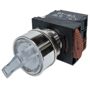 22mm Easy Install Illuminated Selector Switch Replaceable Contact Block Transformer Selector Switch