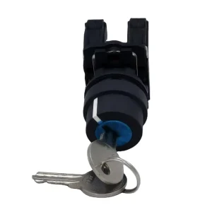 22mm Key Push Button Switch with 2 Position Latching 1NO Key-Lock Selector Switch XB5 AG41 10A Max. Current