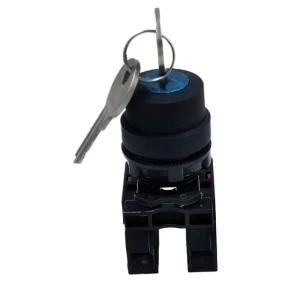 22mm Key Push Button Switch with 3 Position Latching 2NC and Key Lock Selector Switch XB5 AG33 10A Max. Current