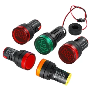 22mm Led Indicator Lights for Bicycle Equipment Durable Low Power LED Panel Indicator Lights for Industrial Use