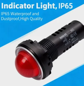 22mm Plastic LED Light Indicator Electrical Illuminating Indicator Light