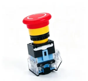 22mm STOP Emergency Push Button LA38 11ZS STOP Mushroom 40mm Twist Reset Red Green IP65 10A 1NO1NC