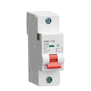 230 400V 50A Miniature Circuit Breaker MCB Single Phase Double Phase Low Voltage Equipment