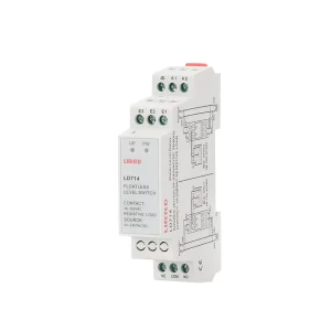 24-240VAC/DC DIN Rail Floatless Water Level Relay 18mm Conductive Liquid Level Controller