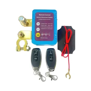 240A Remote Control Switch for Smart Home System 220V AC 10-50m Range IP65 LED Voltage Display Automatic Power Shut-Off