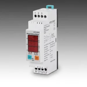 240V AC Single Phase Adjustable Voltage Relay with Phase Failure Protection Sealed Electromagnetic Miniature Size