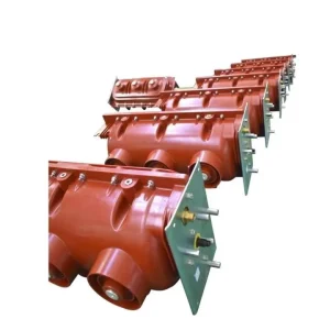 24KV 800A 3-Pole Steel Pole Mounted Load Break Switch with 63KA Rated Short Circuit Breaking Current