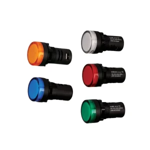 24V 110V 220V Light Indicator 22mm Panel Indicator Light PLC Equipment Indicator Lights