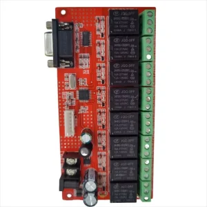 24V 8Road serial relay Computer controlled switch Computer controlled relay 232 485