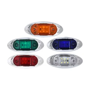 24V LED Truck Side Marker Lights Width Indicator Lights Heavy Duty Truck Clearance Lamps