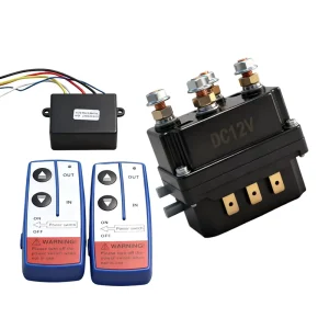 250A 12V Smart Home System Remote Control Kit Winch Relay 4250X Set with 10 50m Range IP67 ATV UTV