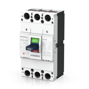 250A 300A 350A 400A Electronic Type Mccb Breaker Thermal Adjustable 3phase Mccb Busbar 3 4pole Moulded Case Circuit Break