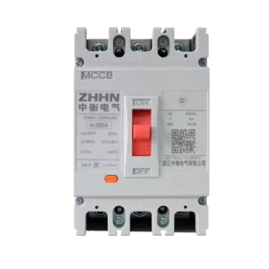 250A 3P MCCB Molded Case Circuit Breaker for Industrial Power Protection