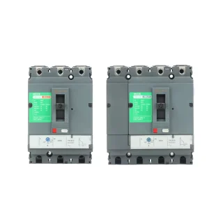 250A 4P Molded Case Circuit Breaker (AC MCCB) CNSV250 Model 440V 50/60Hz 25kA Breaking Capacity China Factory