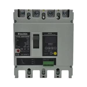 250A Electronic Moulded Case Circuit Breakers 3P 4P AC MCCB for 415V to 690V Leakage Circuit Breaker MCCB 3P 4P 250a