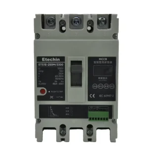250A Intelligent Measurement Moulded Case Circuit Breakers 3P 4P AC MCCB for 415V EAKAGE Circuit Breaker MCCB