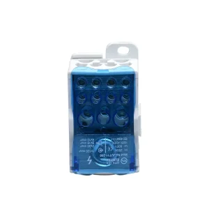 250A Large Current Copper Block Terminal Busbar Power Distribution Terminal Block JUT11 250