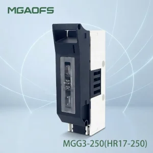 250A NH1 NT1 Fuse Disconnect Switch Low Voltage Fuse Disconnector for Electrical Distribution Cabinet Circuit Safety Protection