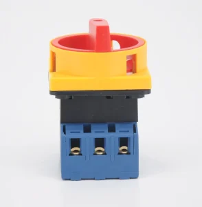 25A-100A 3P Disconnect Switch Load Isolating Break On-Off Silver Metal Plastic Contact Panel IP65 690V