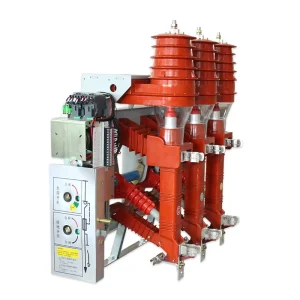 25KV 1250A FKN Indoor High Voltage Load Break Switch Durable Red Combination Switch Control and Protection 200A 50/60hz