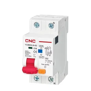25KW Energy Savers Household China Manufacturer Power Savings Rccb Rcd Elcb Rcbo Rccb Rcbo Circuit Breaker Rccb Rcbo