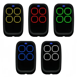 280-868MHz Multi-Frequency Garage Door Remote 4-Button Universal Duplicator for Rolling Shutter Gate