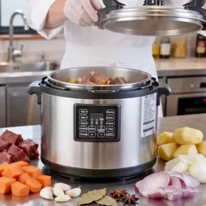 29L Commercial Kitchen Equipment Electric Digital Pressure Cooker 30L Multi-functional Cooking Braised Beef Ribs Pot