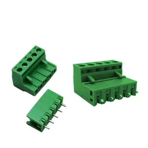 2EDG 5 pin screw terminal block connector 5.08MM pitch PLUG + Straight PIN HEADER SOCKET for pcb